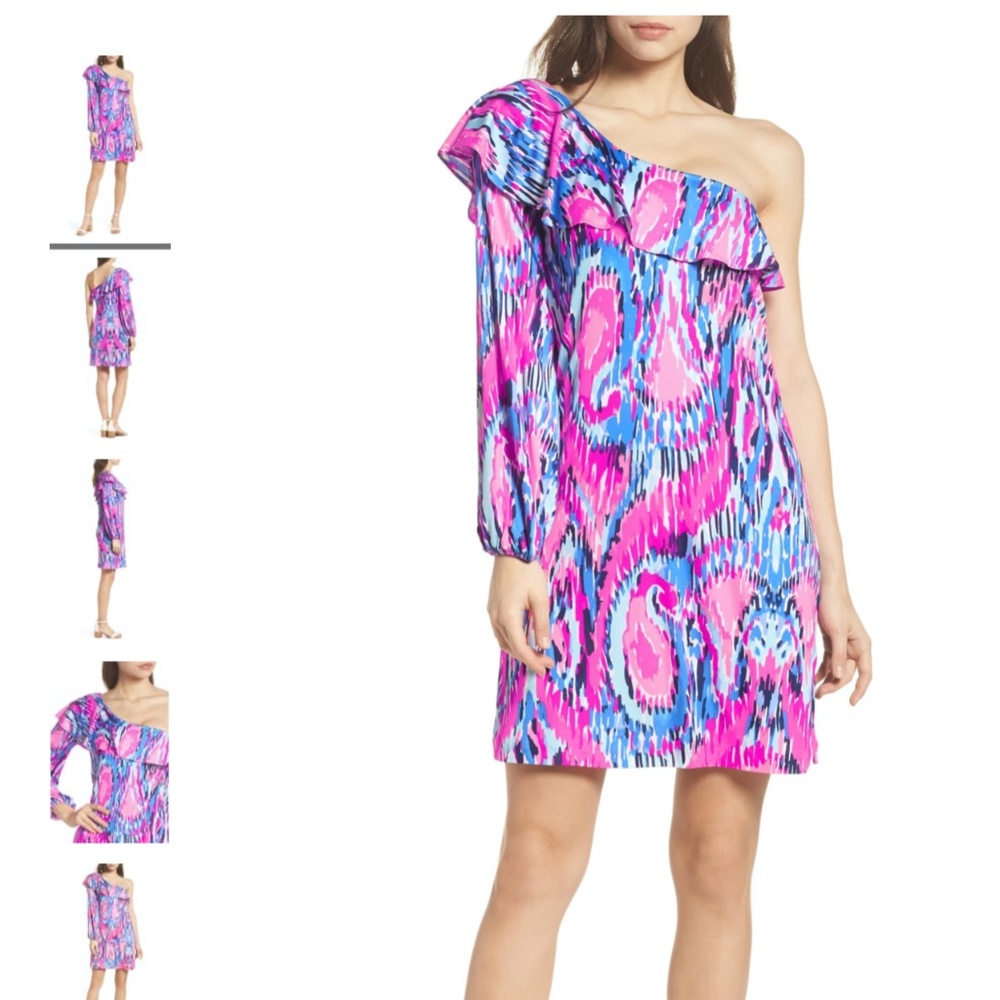 NWT Lilly Pulitzer Amante Silk Jersey Dress - Picture 2 of 8